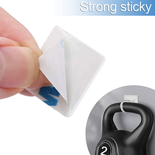 Zip Tie Mounts - SeuYeugX 1000 PCS Cable Self Adhesive Mounts Set for Wire Management with Stick Pads Anchors Clips Squares Holders (White) - color: 1000pack White