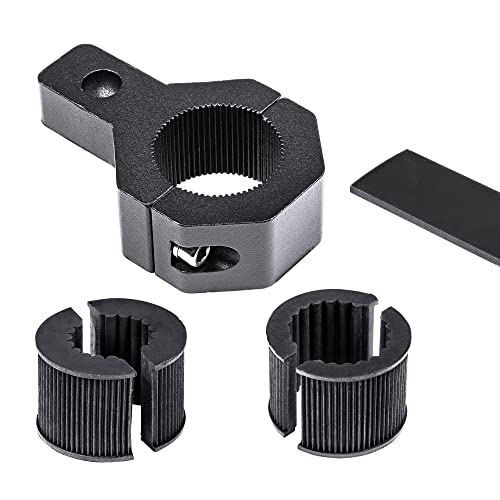 LAMPHUS Light Bar Mounting Bracket Clamp for ATV UTV Roll Cage Bull Bar - size: 1 Pack, style: Vertical Bar