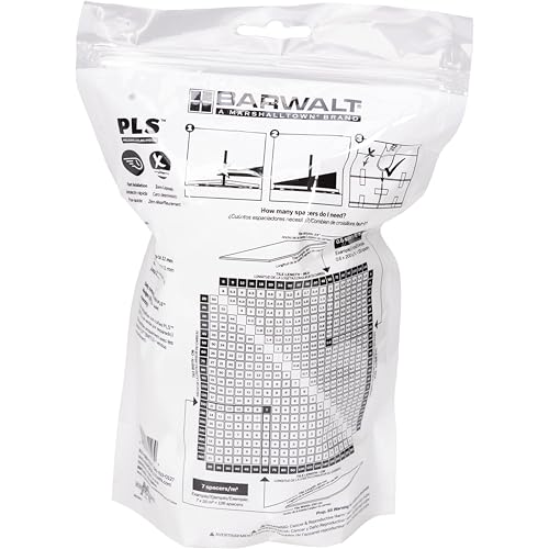 BARWALT PLS 1/16 Inch Tile Leveling System - size: 1/16 Inch Spacer