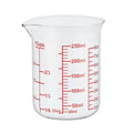 Ackers Borosilicate Glass Measuring Cup with Spout, 250 ml, 8 oz/1 Cup - size: 1Cup,250ML