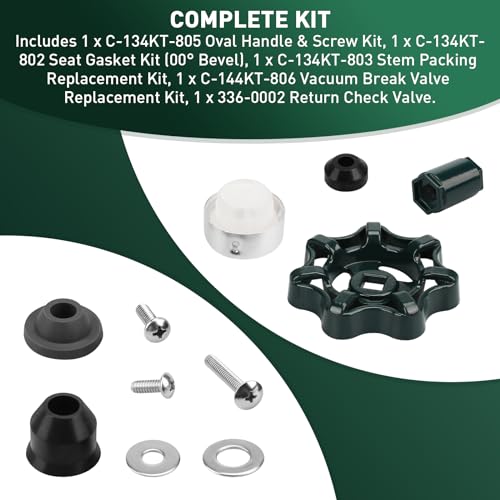 for C-144KT-807 Outdoor Faucet Repair Kit, for C-144/244 Series Wall Hydrant