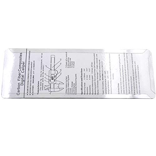 0-6" Calipers Measuring Tool - Electronic Micrometer Caliper