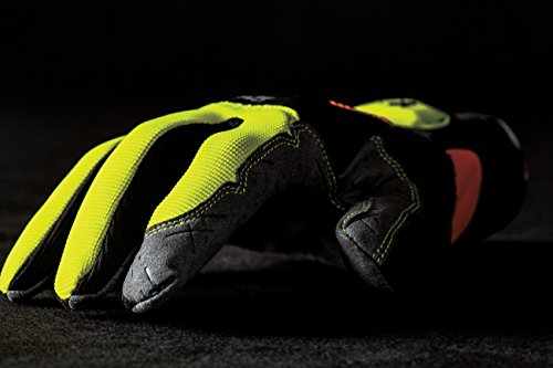 Ironclad EXO-HVP-02-S Hi-Viz Pro Gloves, Small - color: Hi-viz Yellow & Orange, size: Small (Pack of 1)