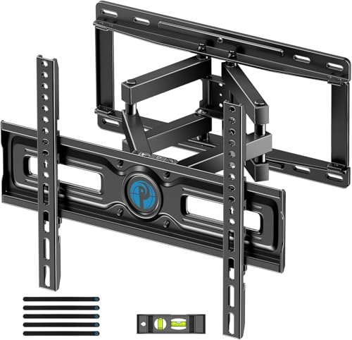 Pipishell Height Adjustable Full Motion TV Wall Mount for 26–65 inch TVs - style: Fits 26-65" TVs / Max 16" Wood Stud
