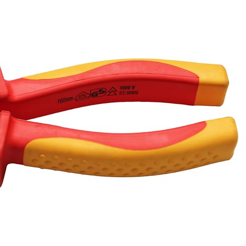 TMAX 6" 1000V VDE Insulated Electrician Diagonal Plier, Cr-V - size: diagonal, style: plier