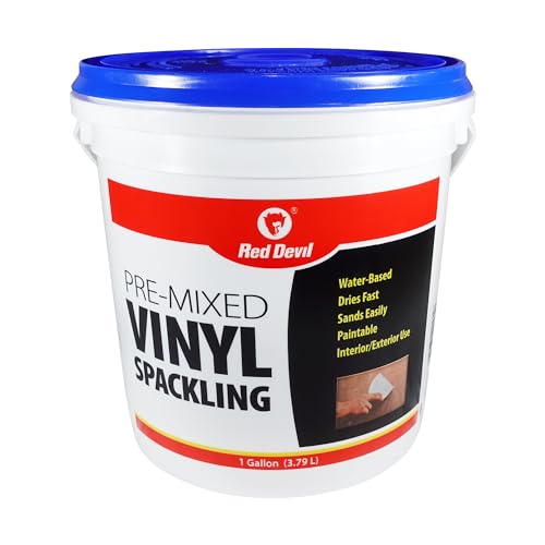 Red Devil 0531 Pre-Mixed Vinyl Spackling, 1 Gallon - size: 1 Gallon, style: 1 - Pack