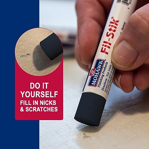 Mohawk Fil-Stik, Wax Putty Stick for Wood Repair, Snowdrift #Pt200, M230-0026, 1 Count