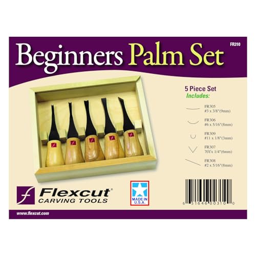 FLEXCUT Carving Tools - style: Beginners Palm Tool Set