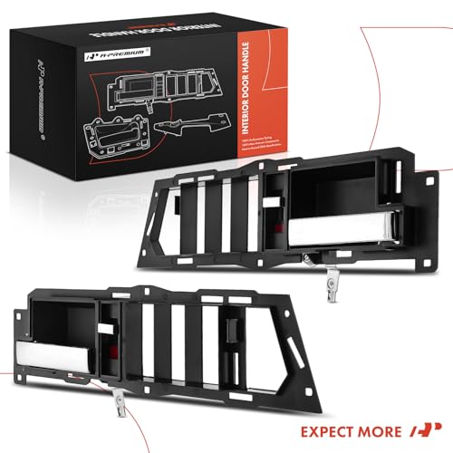 A-Premium Inside Interior Door Handles - Front Driver & Passenger Side