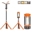 AKOFUN 12000mAh Camping Light with Stand, Portable Rechargeable Work Light