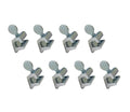 QCAA Single Small Sliding Window Security Lock, Aluminum, Silver, 8 Pack, Made in Taiwan - color: Silver(1/8"), size: 8pack