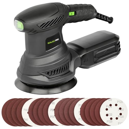 GALAX PRO 2.5A 13000RPM Rotary Electric Orbital Sander with 6 Various Speed - style: 300W