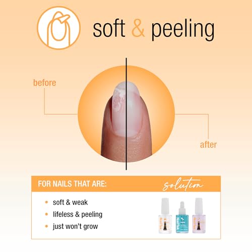 Nail Tek Recovery Kit – Nail Repair for Damaged Nails, Hydrate, Renew, & Strengthen Nails Treatment, Made in Usa, 0.5 Fl Oz Each - color: Orange