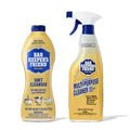 Bar Keepers Friend Soft Cleanser 26 oz + Spray & Foam Multipurpose MORE Spray Cleaner 25.4 oz, Multi Purpose Cleaner Bundle, Removes Grease, Rust Stains, Soap Scum & More in Home & Outdoors - size: 26 Fl Oz (Pack of 1)