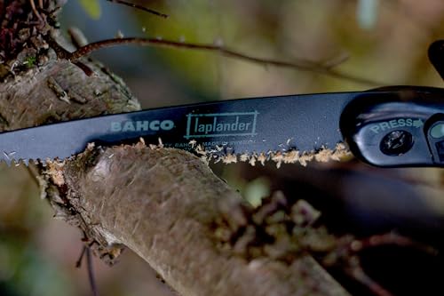 Bahco BAH396LAP Laplander Folding Saw, 7-1/2" Blade, Ergo Grip, Green