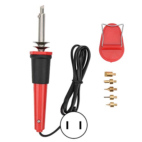 Diydeg 7PCS Wood Burning Kit with Soldering Iron, 400℃ Wood Burning Pen, Professional Engraving Electric Carving Pyrography Tool with Stand for DIY Creation, Embossing Pyrography(US 110V)