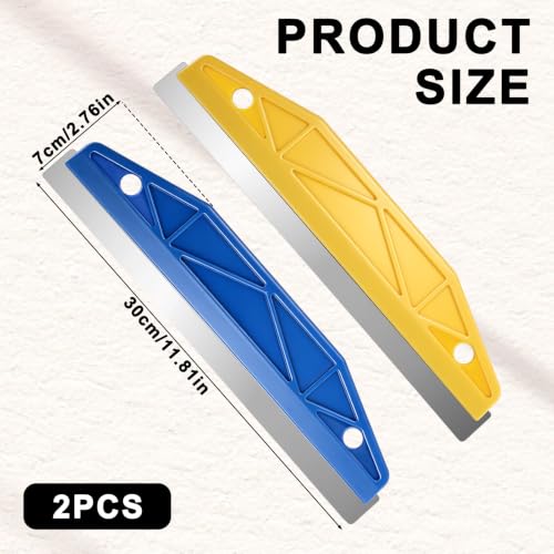 2 Pcs Painter Trim Guard 12 Inch Paint Shield, Paint Cutting Edge Tool