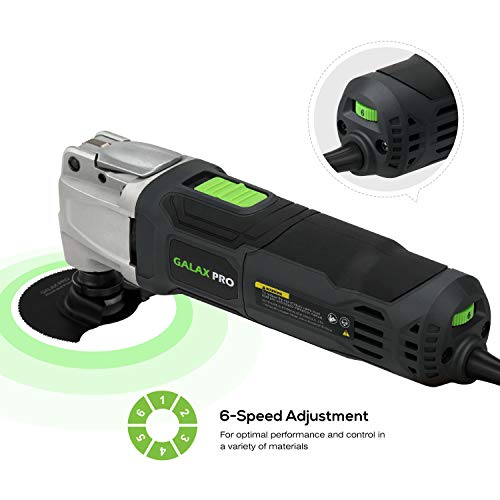 GALAX PRO Oscillating Multi-Tool Corded 2.4A, 28pcs Accessories - style: 2.4 Amp
