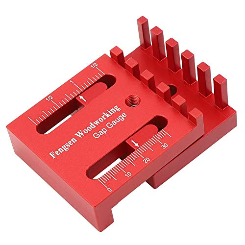 Depth Measuring Ruler Woodworking Mini Gaps Gauge Aluminum Alloy Line Marking Gauge Depth Measuring Ruler