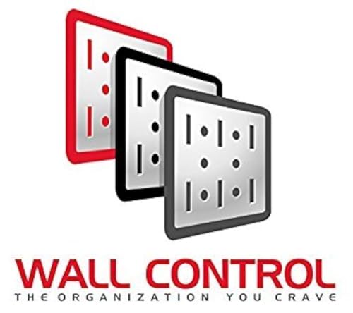 Wall Control Shelf 12in Deep Pegboard Shelf Assembly Pegboard and Slotted Tool Board - Black - color: Black
