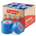 30 Rolls Blue Painters Tape 2 Inch Wide Bulk Masking Tape for Wall Painting - size: 30rolls/2in（L)