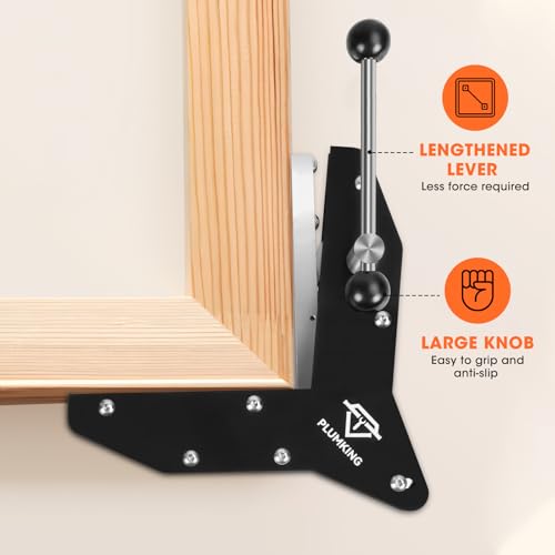 4PCS Miter Clamps for woodworking, Corner Clamps for Making Window Casing, Door Casing, Picture Frames, Cabinet Trim - style: 4 PC