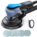Random Orbital Sander 5.0mm, 350W Brushless Motor, 6 In Pad for Woodworking