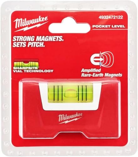 Milwaukee Torpedo Compact Spirit Level 3" - Magnetic Red