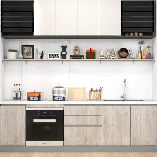 LSK 6PCS L Bracket, L 4"×H 2" Shelf Support Bracket, Max Load :42lb, Silver - color: Silver, size: 4x2 inch (light duty)