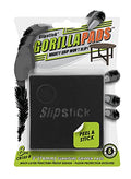 Slipstick GorillaPads Non Slip Furniture Pads/Gripper Feet Floor Protectors (Set of 8) Premium 3 Inch Square Self Adhesive Rubber Stoppers for Furniture Legs, Black, CB155-8 - size: 3" Square x 8