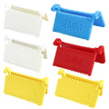 6 PCS Edge Stitch Lock Sewing Gauge Ruler Set Hand Quilting Ruler Set - size: 2mm/3mm/4mm