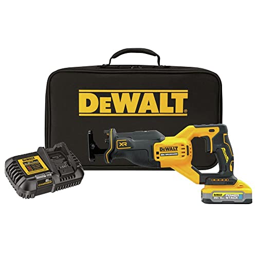 DEWALT 20V MAX Reciprocating Saw, Cordless, Battery and Charger Included (DCS382H1) - style: Kit with 20V 5.0AH Battery