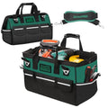 GRENPRO 16" Heavy Duty Tool Bag Organizer, Wide Mouth Portable Toolbox - size: 16 Inch Soft Bottom