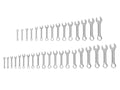 TEKTON Stubby Combination Wrench Set, 34-Piece | WCB90413 - color: Stubby, Tool Only, size: 34-Piece (1/4 - 1 in., 6 - 24 mm)