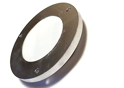 4" High Accuracy Aluminium Housing Big Bullseye Level Bubble Spirit Level with Mounting Hole for RV Crane Pile Driver - size: 100mm/4"