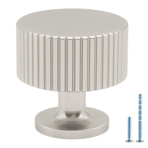 12 Pack Brushed Nickel Cabinet Knobs Dresser Knobs, Drawer Pulls - color: Brushed Nickel, size: 12 Pack