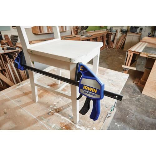 IRWIN QUICK-GRIP One-Handed Bar Clamp, Heavy-Duty, 24", 1964714 - size: 24 Inch, style: 24 Inch