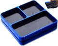 Magnetic Tool Tray for RC Car Drone Electronics Repair Small Parts - color: Dark Blue