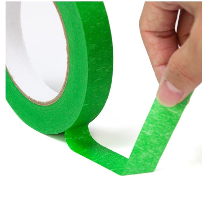 Green Painters Tape 2 inch Wide Green Masking Tape Paint Tape Green Paper Tape 2 inch x 55 Yards - color: Green, size: 2 Inch