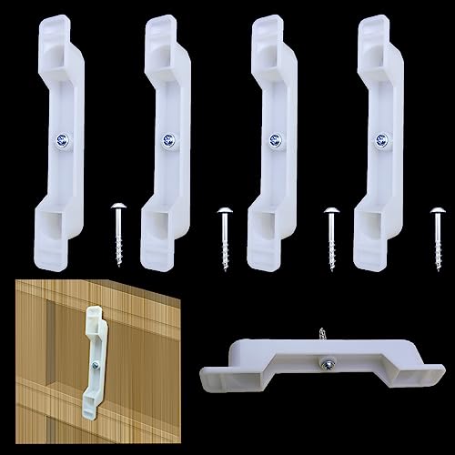 fallingstar 2 Sets (4 Clips) False Front Connector Cabinet Clips 4-1/2"