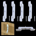 fallingstar 2 Sets (4 Clips) False Front Connector Cabinet Clips 4-1/2"