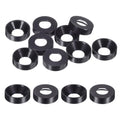 M METERXITY 10-Pack M8 Countersunk Finish Washers, Hole Dia 0.31"/8mm Alloy Aluminum Finish Cup Washer Screw Head Gasket for Industrial/Screw RC/Car/Motorcycle/Mechanical Parts [Titanium Gray] - color: Titanium Gray