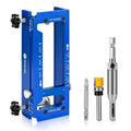 Door Hinge Jig, Door Hinge Template Kit for Router, Blue One - style: Blue One