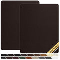 KING MOUNTAIN Leather Repair Patch,2 Packs 9 x 11 Inches self Adhesive Leather Repair Tape for Damaged Leather Furniture, Sofa Seating,Car Seats, Leather Goods（Fine Grained Dark Brown） - color: Fine Grained Dark Brown, size: 9" x 11"