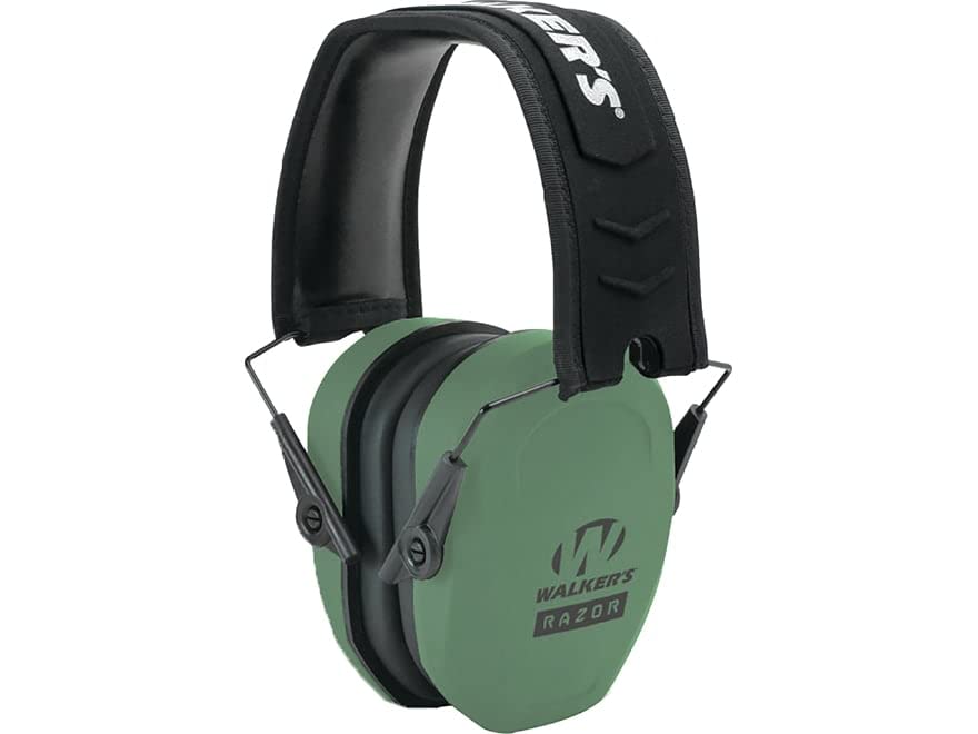 Walker's unisex-adult Walker's Earmuffs - color: Slim Passive - Sage Green W/ Fde Logo, size: One Size