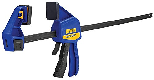 5 Pack Irwin 1964720 24" Quick-Grip Medium-Duty One-Handed Bar Clamp