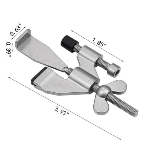 Grey Adjustable Heavy Duty Portable Door Lock,No Drill - color: Gray