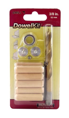 Milescraft 5339 3/8-Inch Dowel Kit - size: 3/8-Inch
