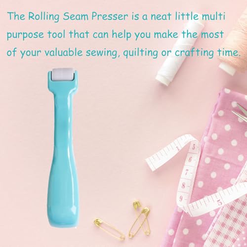 1 Pcs Sewing Supplies, Green Sewing Kit for Adults, Carpet Seam Roller for Quilting, Fabric, Wallpaper, Tailors Sewing - color: Blue