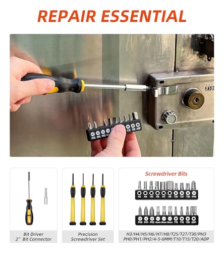 40-Piece Tool Set - General Household Hand Tool Kit - style: 40 Piece